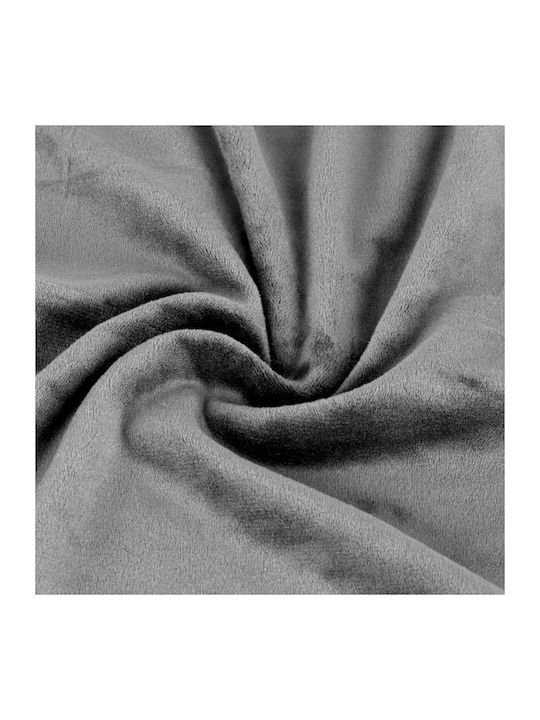 Ubieramy Meble Elastische Abdeckung für Stuhl Grey Velvet 1Stück