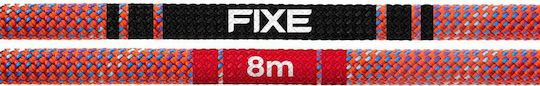 Fixe C000986200 Dynamic Climbing Rope with Length 1m Red