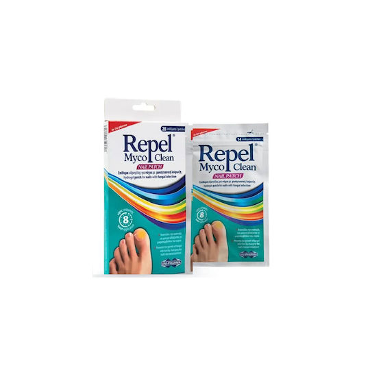UNI-PHARMA Repel Myco Clean Nail Patch for Nail Fungus 28pcs