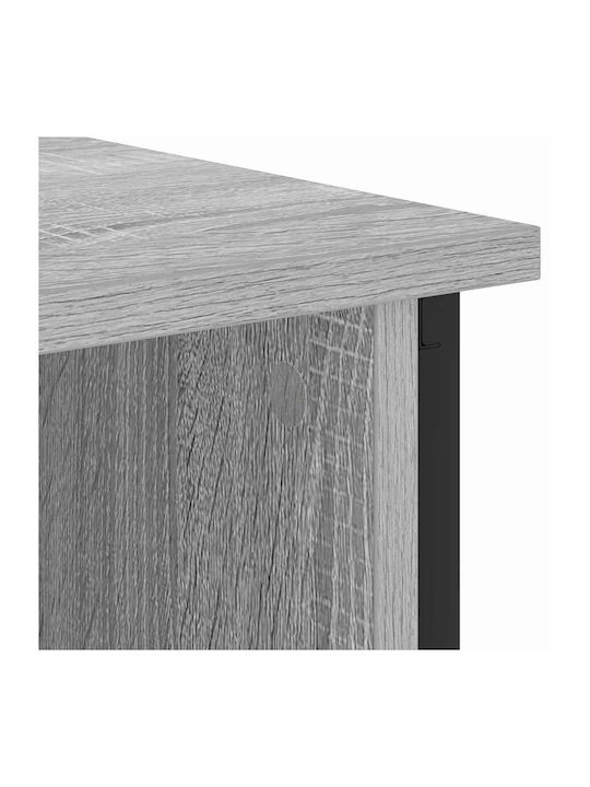 Комод Дървен Grey Sonoma 55x31x76см