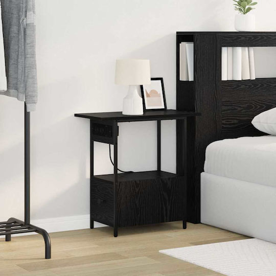Комод Дървен Black oak 60x30x61см