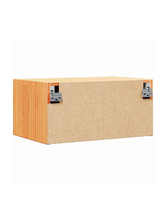 Nachttisch Wax Brown 50x32.5x24cm
