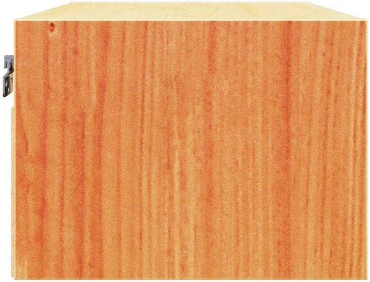 Nachttisch Wax Brown 50x32.5x24cm