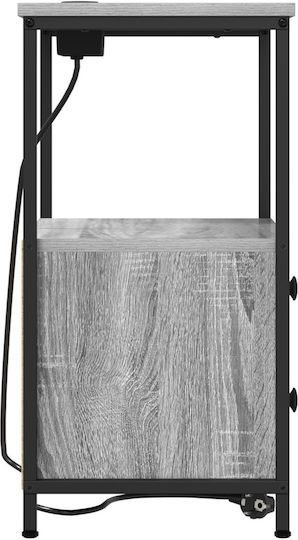 Комоди Дървени Grey Sonoma 2бр 40x31x60см