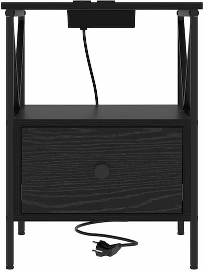 Комод Дървен Black oak 41.5x40.5x55см