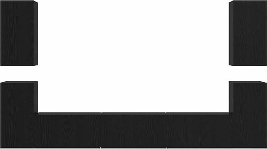 Животно помещение ТВ единица Black Oak Д60xШ30xВ30.5бр