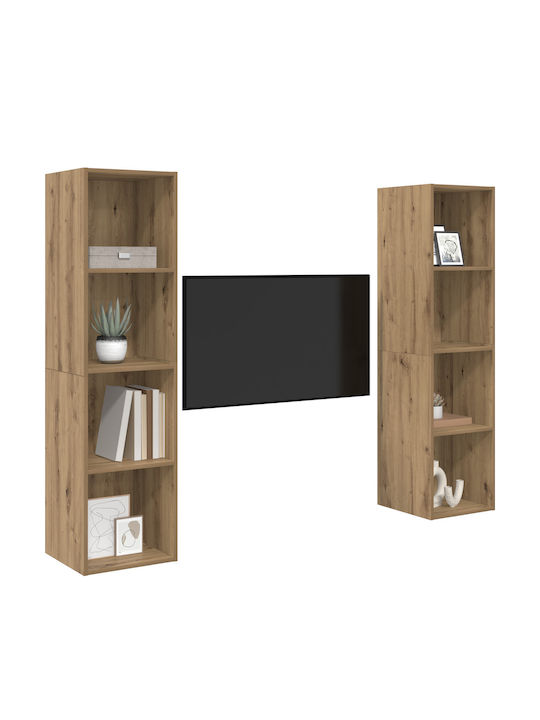 Living Room TV Unit Coffee L37xW37xH142.5cm