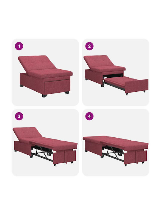 Schlafsessel Red 191x67x82cm