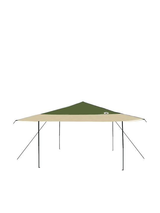vidaXL Gazebo Grădină Verde x4m