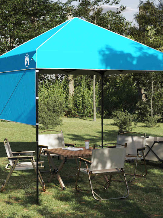 vidaXL Κιόσκι Κήπου Μπλε 2x2m