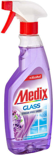 Medix Καθαριστικό Spray Τζαμιών Lilac 500ml