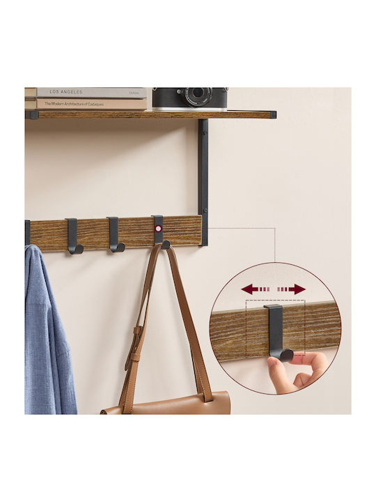 Shelf Wall Rustin Brown Rustin Brown 50x24x27cm