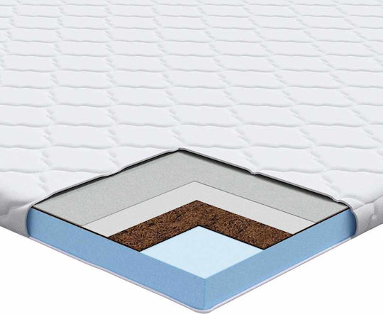 vidaXL Mattress Topper Single Polyester 90x200x5cm