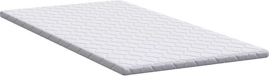 vidaXL Mattress Topper Single Polyester 90x200x5cm