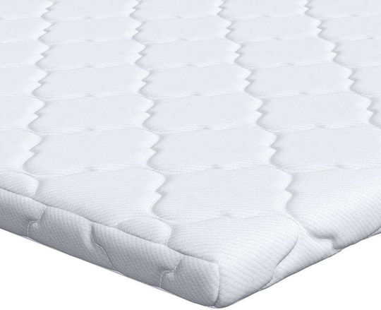 vidaXL Ανώστρωμα Μονό Polyester 100x200x5εκ.