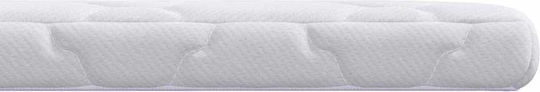 vidaXL Ανώστρωμα Μονό Polyester 100x200x5εκ.