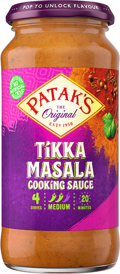 Patak's Tikka Masala Καυτερή Sauce 450gr