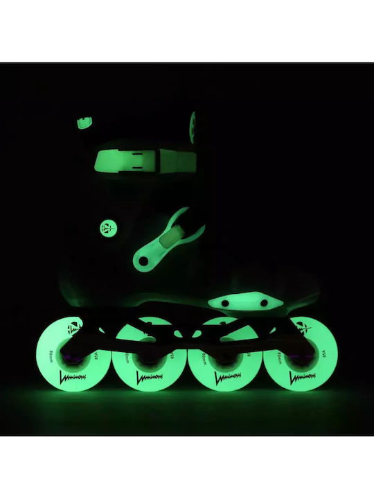 Inline Skates Ray 80 Clear LUSK-RAY80-CL Inline Rollers Γκρι Ενηλίκων