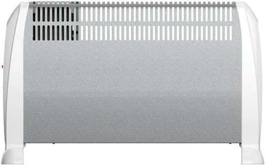 Eldom CFV2000 Θερμοπομπός Δαπέδου 2000W με Ηλεκτρονικό Θερμοστάτη 68.7x42.7cm Ασημί