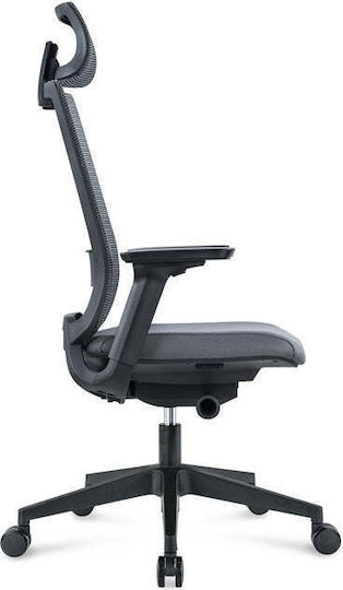 RFG Meteor X Schwarzer Bürostuhl mit Einstellbaren Armen