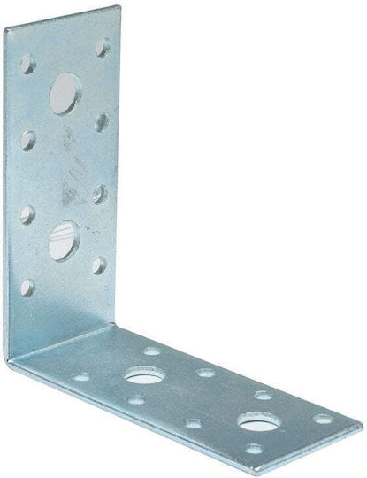 ArteLibre Aluminum Corner Shelf Silver 90x90mm 04010500