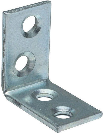 ArteLibre Suporturi pentru rafturi din Metal în Culoare Argintiu 25x25mm 1buc 04010335
