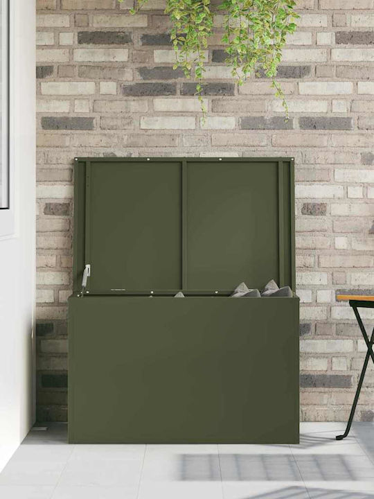 vidaXL Outdoor Storage Box Green L80xW50.5xH50cm