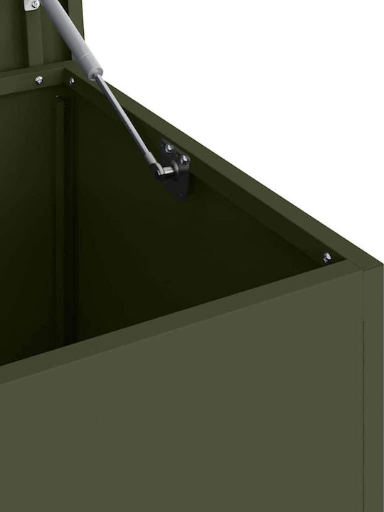 vidaXL Outdoor Storage Box Green L100xW50.5xH50cm