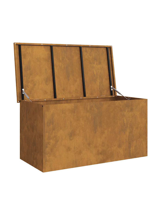 vidaXL Outdoor Storage Box Brown L100xW50.5xH50cm