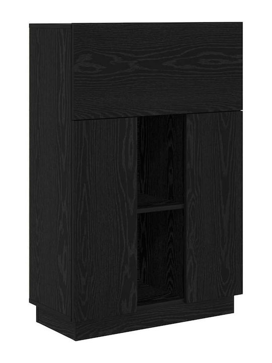 Schreibtisch Holz Schwarz 71.5x31.5x106.5cm