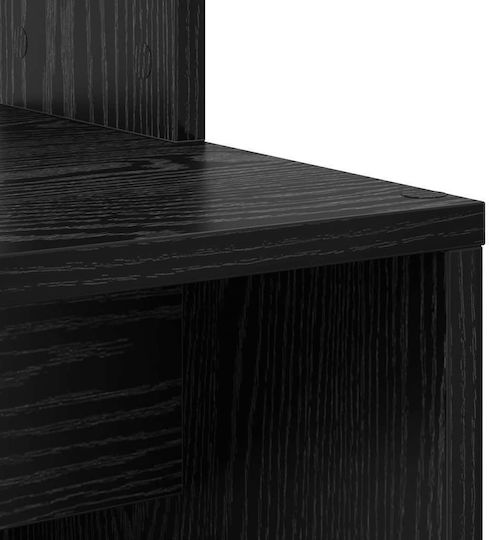 Computer Desk 78.5x37x154.5cm Black Oak Computer Desk 78.5x37x154.5cm Black Oak