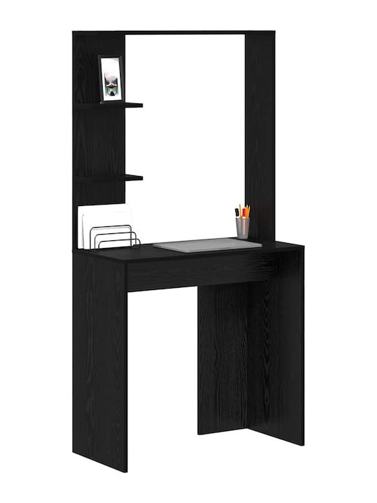 Computer Büro Holz Black Oak 78.5x37x154.5cm