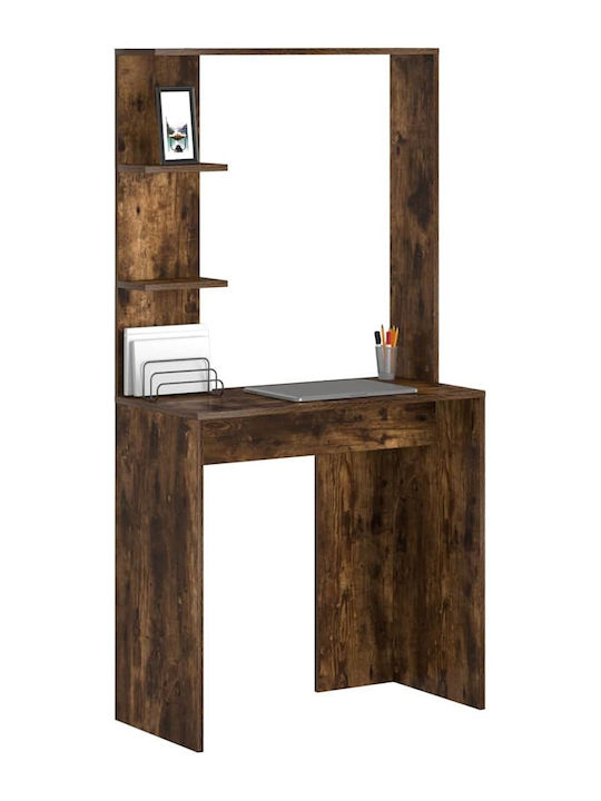 Computer Büro Holz Smoked Oak 78.5x37x154.5cm