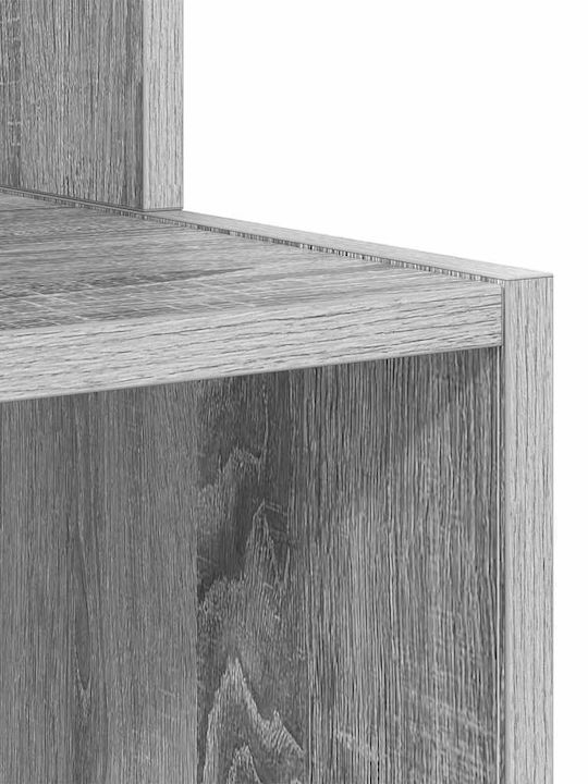 Computer Office Wooden Grey Sonoma 106x40x88.5cm