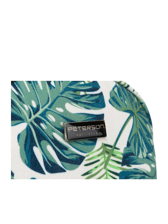 Colorful Zippered Makeup Bag Wrist Strap Peterson