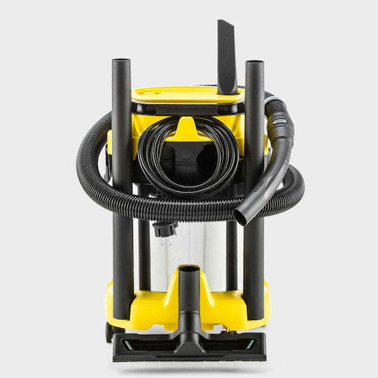 Karcher WD 3 S V-17/6/20 Car Aspirator Lichide / Solide 1000W cu Inoxidabil Recipient 17lt