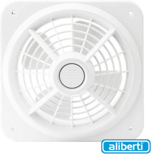 Aliberti Γ-500 Wall-mounted Ventilator 214mm White