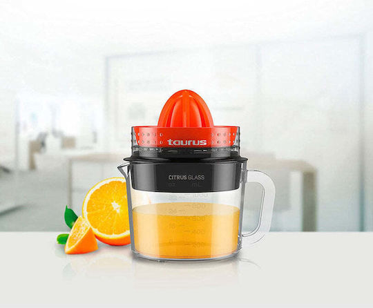 Taurus Citrus Glass 39363 Storcător electric 25W cu capacitate 1lt Roșu