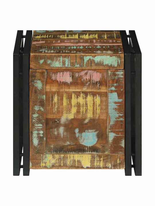 vidaXL Trunchi decorativ Lemn Multicolor 40x40x40buc