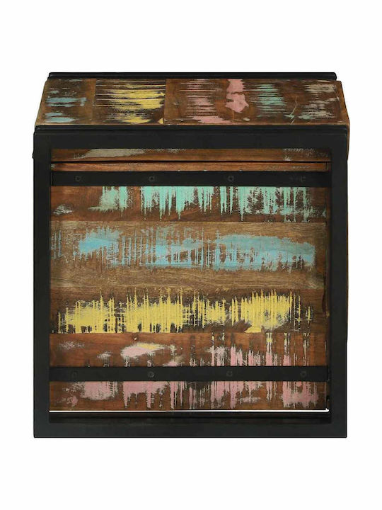 vidaXL Trunchi decorativ Lemn Multicolor 40x40x40buc