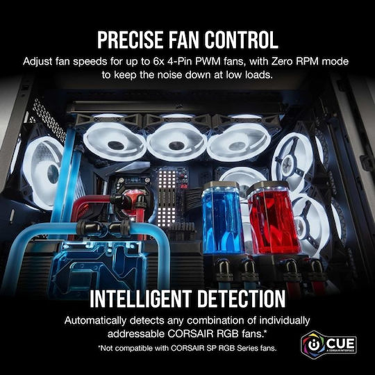 Corsair iCUE Commander Core XT Fan Controller Black