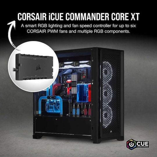 Corsair iCUE Commander Core XT Fan Controller Black