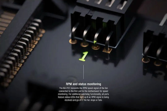 Noctua Na-fh1 8 Channel Pwm Fan Hub Black