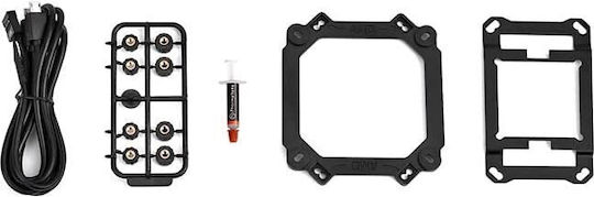 Thermaltake Pacific MX2 Ultra Воден блок за процесор гнездо 1700 Черен