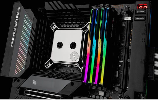 Ekwb Cpu Block Ek-quantum Magnitude Full Nickel For Intel Sockets 1700 CPU Water Block Magnitude - 1700 Full Nickel Silver