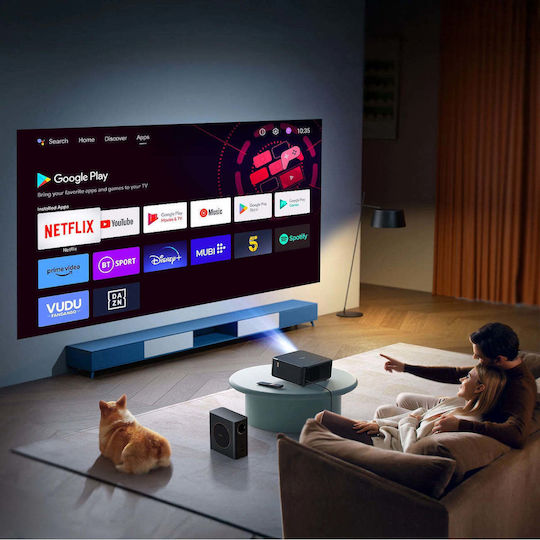 Yaber Projector LCD με Wi-Fi και Ενσωματωμένα Ηχεία