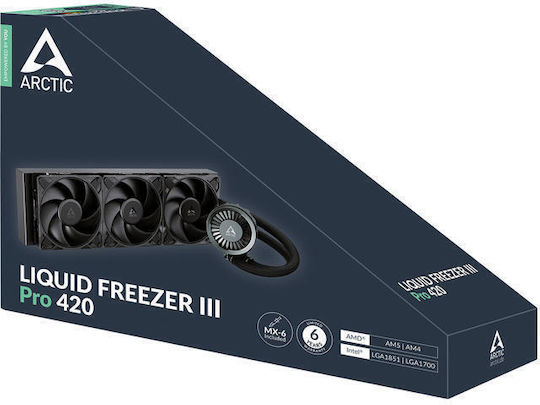 Arctic Liquid Freezer III Pro 420 Υδρόψυξη AIO CPU με 3 Ανεμιστήρες 140mm