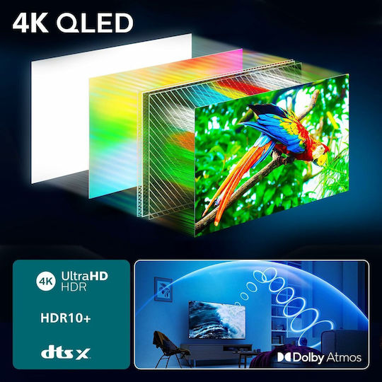 Philips Smart Television 65" 4K UHD QLED PUS7810 HDR (2025)