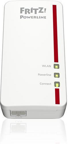 AVM Fritz!Powerline 1260E Powerline για Ασύρματη Σύνδεση Wi‑Fi 5 και 2 Θύρες Gigabit Ethernet