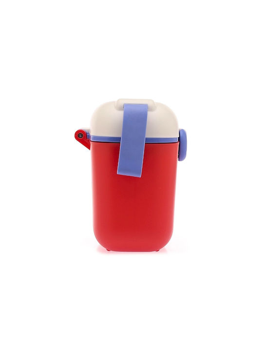 Uncle George Microwave Plastic Lunch Box Red 450ml